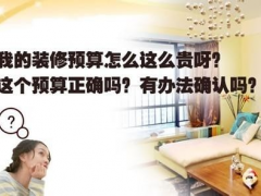 （装修的预算和节省） 装修扫盲之精准定预算 慧眼识报价