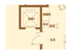 (四居室装修多少钱)182平四居室装修设计 咖色米色造就雅致经典